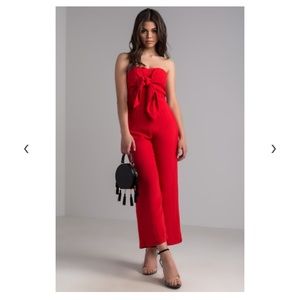 Beautiful Red Jumpsuit